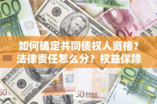 济南如何确定共同债权人资格？法律责任怎么分？权益保障技巧揭秘！