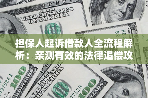 济南担保人起诉借款人全流程解析：亲测有效的法律追偿攻略
