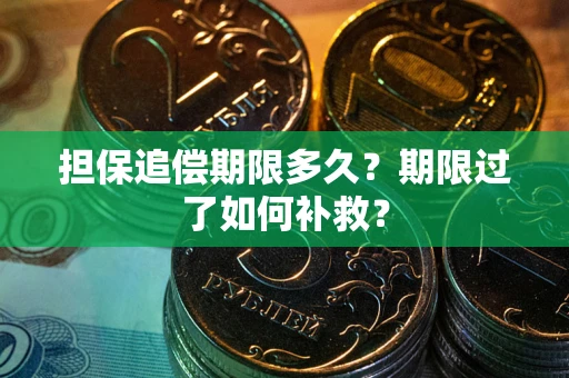 济南担保追偿期限多久？期限过了如何补救？