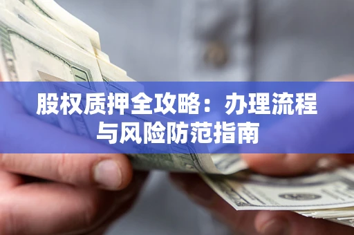 济南股权质押全攻略：办理流程与风险防范指南