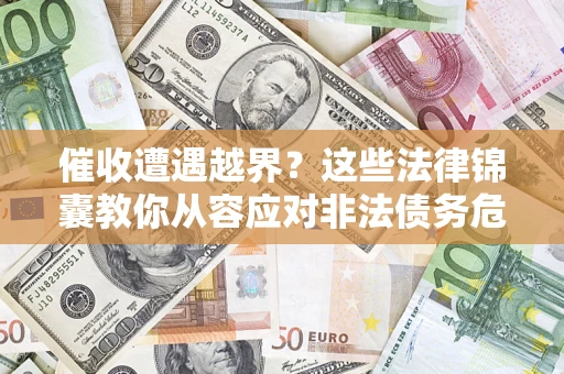 济南催收遭遇越界？这些法律锦囊教你从容应对非法债务危机