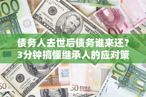济南债务人去世后债务谁来还？3分钟搞懂继承人的应对策略